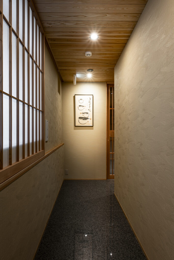 会席料理店「万惣」様　移転リニューアル工事